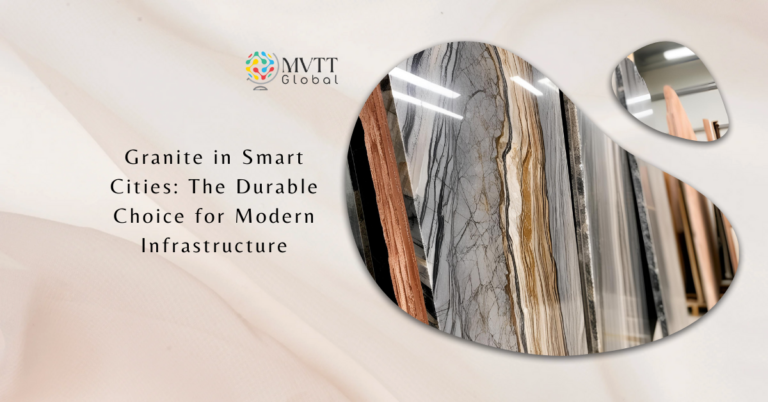 Granite slabs for smart cities.